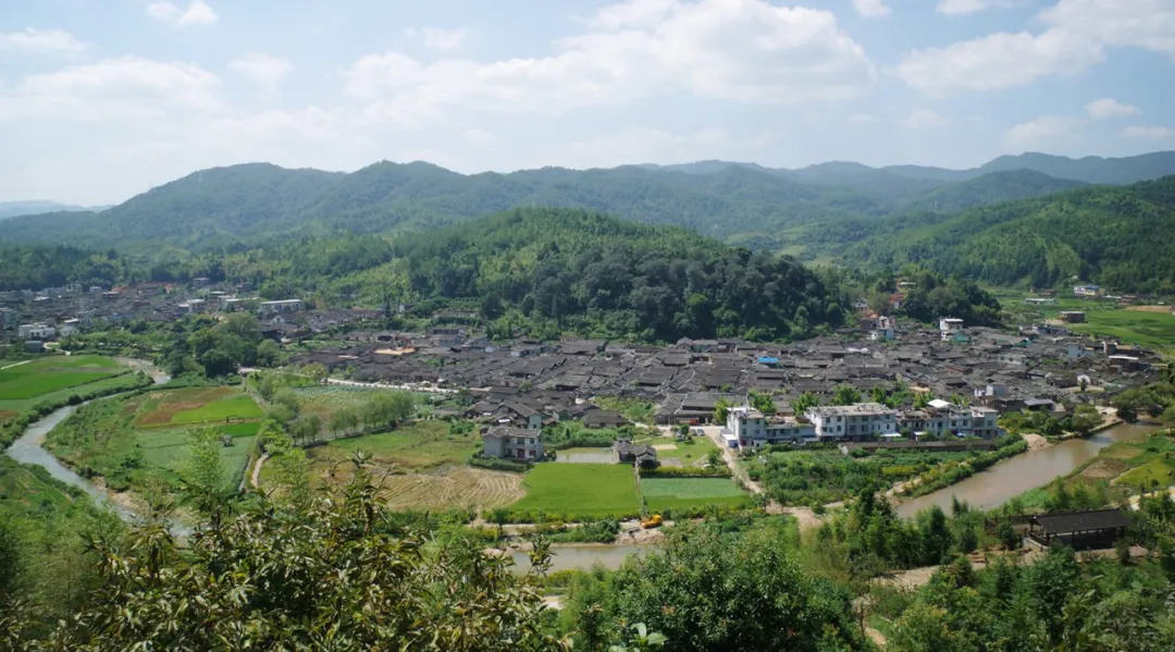 培田古村落鸟瞰（图片来自网络）