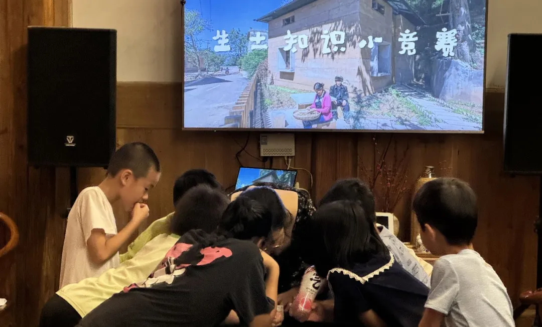 我们还举办了生土知识小竞赛